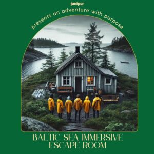 Immersiivinen liikuteltava Itämeri-pakopeli ™Juniper Experiences